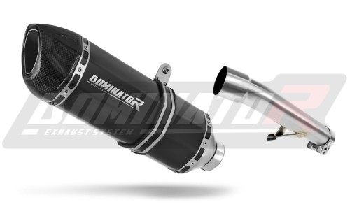 Honda CBF 600 2008 - 2013 EXHAUST Muffler Auspuff Sportauspuff Silencer Echappement Silencieux Scarico Scarichi Escape Wydech Tłumik HP1 BLACK Dominator Exhaust System x