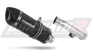 Honda CBR 600 F2 / F3 1991 - 1998 Avgas Ljuddämpare HP1 SVART + dB killer