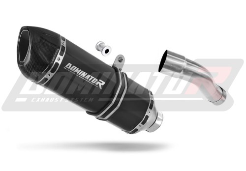 Honda CB 600F HORNET PC41 2007 - 2013 EXHAUST Muffler Auspuff Sportauspuff Silencer Echappement Silencieux Scarico Scarichi Escape Wydech Tłumik HP1 BLACK Dominator Exhaust System x