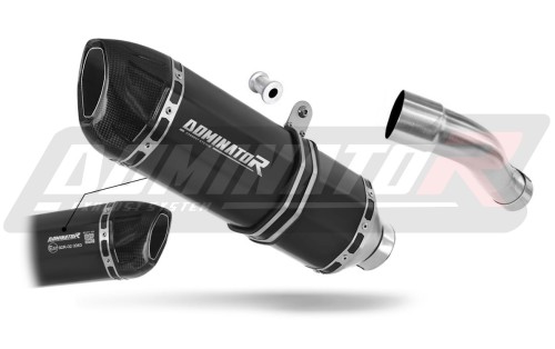 CBR 600 F Exhaust HONDA Homologated EC Type approval  Street legal Approval Certificate Muffler Auspuff Sportauspuff Silencer Echappement Silencieux Scarico Scarichi Escape Wydech Tłumik HP1 BLACK 2011 - 2015 Dominator x