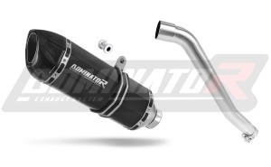 Honda XL 600 V TRANSALP 1987 - 2000 Avgas Ljuddämpare HP1 SVART + dB killer