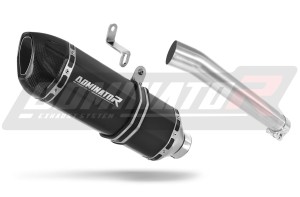 Honda XRV 750 AFRICA TWIN 1990 - 1992 RD04 Avgas Ljuddämpare HP1 SVART + dB killer