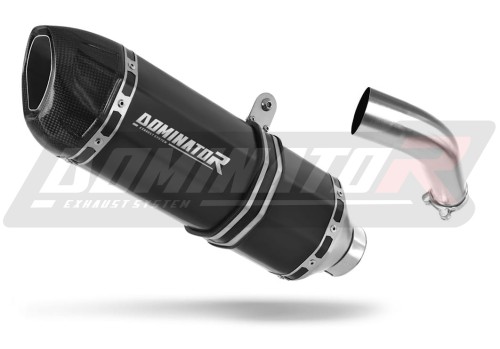 VFR 800 F EXHAUST Honda Muffler Auspuff Sportauspuff Silencer Echappement Silencieux Scarico Scarichi Escape Wydech Tłumik Carbon Tip HP1 BLACK 2014 - 2019 Dominator  x