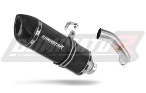 Honda CB 1000 R 2008 - 2017 Avgas Ljuddämpare HP1 SVART + dB killer