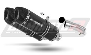 Honda CBF 1000 2006 - 2009 Avgas Ljuddämpare HP1 SVART + dB killer