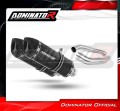exhaust muffler DOMINATOR HP1 BLACK fits the motorcycle Honda CBR 1000F DUAL 1988   2000 2
