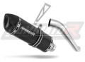 exhaust muffler DOMINATOR HP1 BLACK fits the motorcycle Honda CBR 1000RR 2017   2019