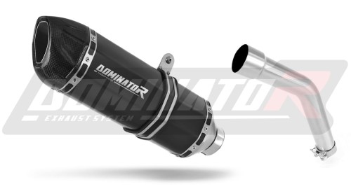 KLE 500 EXHAUST Kawasaki Muffler Auspuff Sportauspuff Silencer Echappement Silencieux Scarico Scarichi Escape Wydech Tłumik Carbon Tip HP1 BLACK Dominator  x