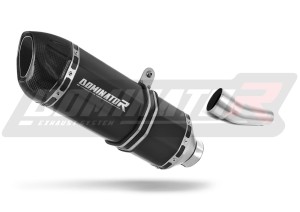 Kawasaki ZX6R 636 2009 - 2016 Avgas Ljuddämpare HP1 SVART + dB killer