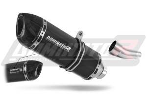 Kawasaki ZX6R 636 2009 - 2016 EU-godkänd Avgas Ljuddämpare HP1 SVART