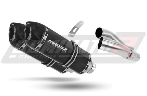 Z 1000 SX EXHAUST Kawasaki Muffler Auspuff Sportauspuff Silencer Echappement Silencieux Scarico Scarichi Escape Wydech Tłumik HP1 BLACK CARBON 2010 - 2013 Dominator x