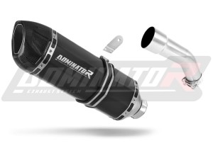 Kawasaki ZX10R 2008 - 2010 Avgas Ljuddämpare HP1 SVART + dB killer