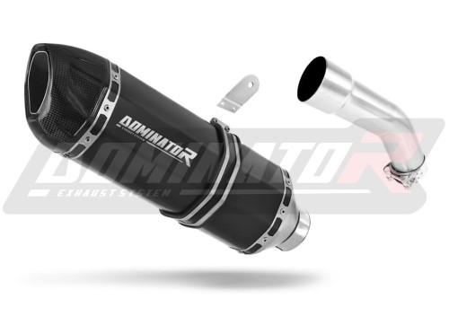 ZX10R EXHAUST Kawasaki Muffler Auspuff Sportauspuff Silencer Echappement Silencieux Scarico Scarichi Escape Wydech Tłumik Carbon Tip HP1 BLACK  2008 - 2010 Dominator x