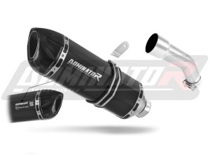Kawasaki ZX10R 2008 - 2010 EU-godkänd Avgas Ljuddämpare HP1 SVART