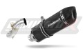 exhaust muffler DOMINATOR HP1 BLACK fits the motorcycle KTM LC4 625 SMC 2004