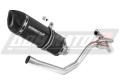 XT 660 R EXHAUST Yamaha Muffler Auspuff Sportauspuff Silencer Echappement Silencieux Scarico Scarichi Escape Wydech Tłumik Carbon Tip HP1 BLACK 2004 - 2014 DOMINATOR  x
