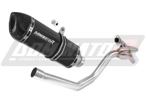 Yamaha XT 660 R 2004 - 2014 Avgas Ljuddämpare HP1 SVART + dB killer