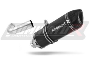 Moto Guzzi BREVA 1200 Avgas Ljuddämpare HP1 SVART + dB killer