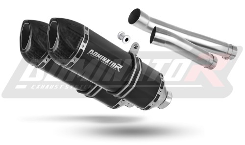 exhaust muffler DOMINATOR HP1 BLACK fits to MuZ MZ 1000 S 2004  2007
