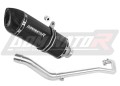 GSX-S 125 Exhaust Suzuki Muffler Auspuff Sportauspuff Silencer Echappement Silencieux Scarico Scarichi Escape Wydech Tłumik Carbon Tip HP1 BLACK 2017 - 2019 Dominator  x