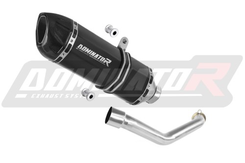 wydech tłumik DOMINATOR HP1 CZARNY pasujący do motocykla Suzuki BURGMAN 400 2003 - 2006