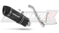 wydech tłumik DOMINATOR HP1 CZARNY pasujący do motocykla Suzuki DL 650 V Strom / XT 2012 - 2016