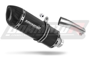 Suzuki SV 650 N 1999 - 2002 Avgas Ljuddämpare HP1 SVART + dB killer