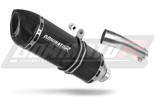 SV 650 S EXHAUST Suzuki Muffler Auspuff Sportauspuff Silencer Echappement Silencieux Scarico Scarichi Escape Wydech Tłumik Carbon Tip HP1 BLACK 1999 - 2002 Dominator  x