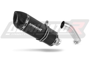 Suzuki SV 650 S 2003 - 2015 Avgas Ljuddämpare HP1 SVART + dB killer
