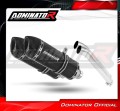 DL 1000 V-STROM EXHAUST Suzuki Muffler Auspuff Sportauspuff Silencer Echappement Silencieux Scarico Scarichi Escape Wydech Tłumik Carbon Tip HP1 BLACK 2002 - 2011 Dominator