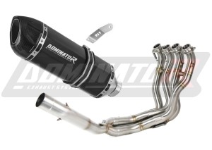 Suzuki GSXR 1000 2017 - 2021 Komplett avgassystem LjuddämpareHP1 SVART + dB killer