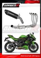 Kawasaki NINJA ZX4RR 2023-2024 EXHAUST Collector Manifold Full System Muffler Auspuff Sportauspuff Silencer Echappement Silencieux Scarico Scarichi Escape Wydech Tłumik HP8 BLACK Dominator Exhaust System