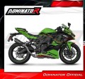 Kawasaki NINJA ZX4RR 2023-2024 EXHAUST Collector Manifold Full System Muffler Auspuff Sportauspuff Silencer Echappement Silencieux Scarico Scarichi Escape Wydech Tłumik HP8 BLACK Dominator Exhaust System 2