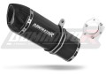 exhaust muffler DOMINATOR HP1 BLACK fits the motorcycle Triumph TT 600