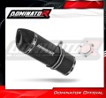 exhaust muffler DOMINATOR HP1 BLACK fits the motorcycle Triumph TT 600  2