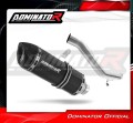 exhaust muffler DOMINATOR HP1 BLACK fits the motorcycle Triumph TIGER EXPLORER 1200 2012   2015 2
