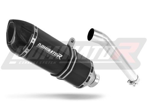 FZR 600 EXHAUST Yamaha Muffler Auspuff Sportauspuff Silencer Echappement Silencieux Scarico Scarichi Escape Wydech Tłumik Carbon Tip HP1 BLACK 1994 - 1999 DOMINATOR  x