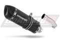 exhaust muffler DOMINATOR HP1 BLACK fits the motorcycle Yamaha FZR 600 1988   1993