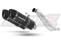 XT 660 X EXHAUST Yamaha Muffler Auspuff Sportauspuff Silencer Echappement Silencieux Scarico Scarichi Escape Wydech Tłumik Carbon Tip HP1 BLACK 2004 - 2015 DOMINATOR  x