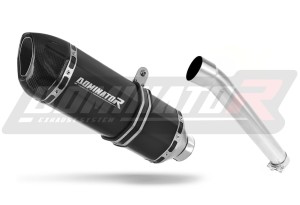 Yamaha FZR 1000 1991 - 1994 Avgas Ljuddämpare HP1 SVART + dB killer