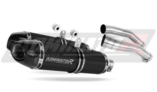 wydech tłumik DOMINATOR HP1 CZARNY pasujący do motocykla Yamaha YZF R1 1000 RN19 2007 - 2008