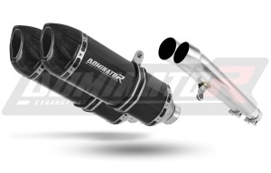 Yamaha FJ 1100 Avgas Ljuddämpare HP1 SVART + dB killer