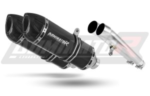 Yamaha FJ 1200 Avgas Ljuddämpare HP1 SVART + dB killer