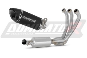 Yamaha XSR 900 /  GP 2024 Komplett avgassystem LjuddämpareHP8 SVART + dB killer