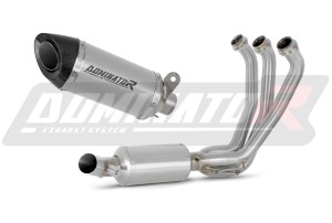 Yamaha XSR 900 / GP 2024 Komplett avgassystem LjuddämpareTitan HP8 + dB killer