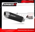 exhaust muffler DOMINATOR S6 BLACK fits the motorcycle BMW K1300R 2007   2015 3