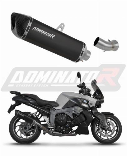exhaust muffler DOMINATOR HP6 BLACK fits the motorcycle BMW K1300R 2007   2015