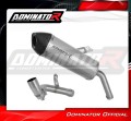 exhaust muffler DOMINATOR titanium HP7 fits to BMW F850GS 2021  2023 3