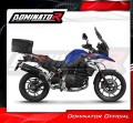BMW F850GS 2021 - 2023 EXHAUST Muffler Auspuff Sportauspuff Silencer Echappement Silencieux Scarico Scarichi Escape Wydech Tłumik P7 BLACK Dominator Exhaust System 2