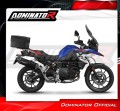 BMW F850GS 2016 - 2020 EXHAUST Muffler Auspuff Sportauspuff Silencer Echappement Silencieux Scarico Scarichi Escape Wydech Tłumik HP7 BLACK Dominator Exhaust System 3